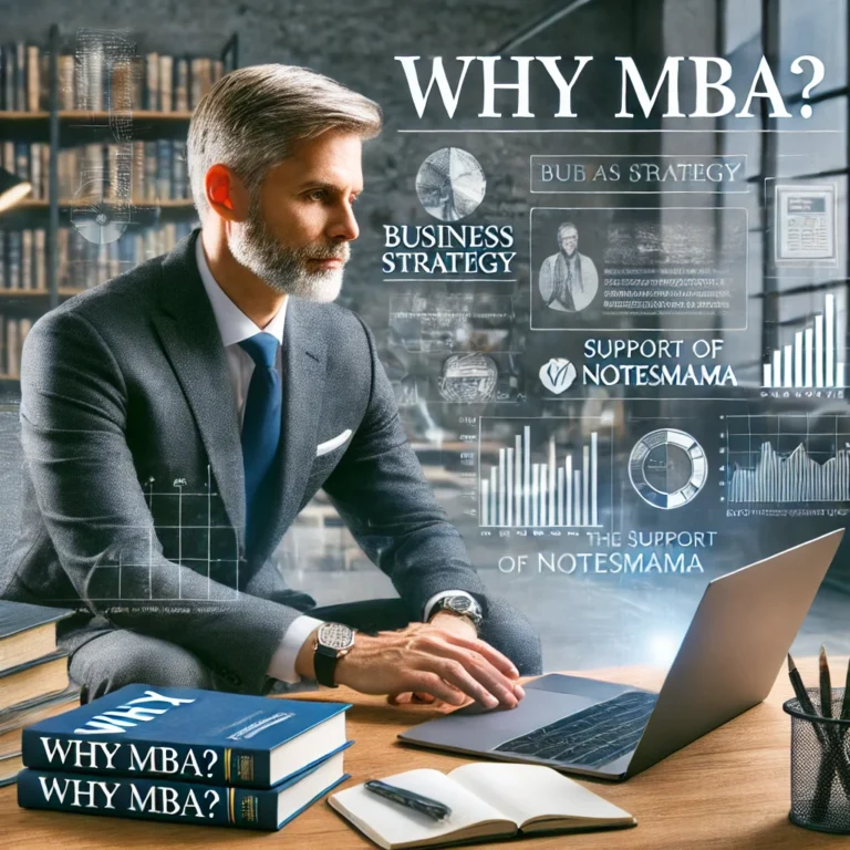 why mba answer for experienced professionals-notesmama-A Guide to Career Growth